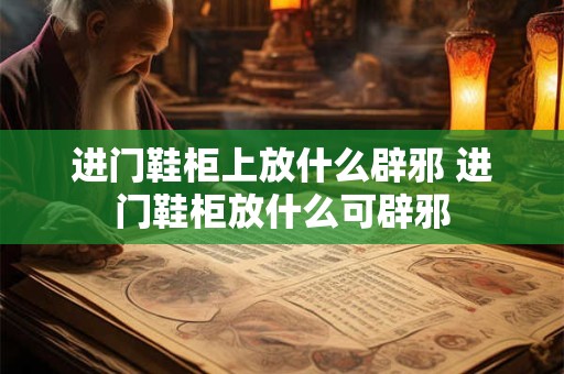 进门鞋柜上放什么辟邪 进门鞋柜放什么可辟邪