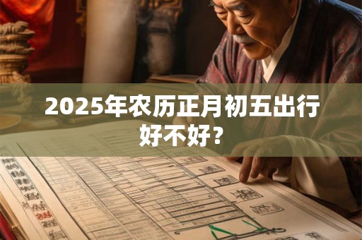 2025年农历正月初五出行好不好？