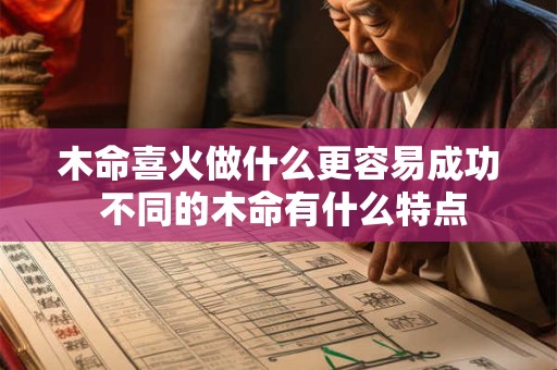 木命喜火做什么更容易成功 不同的木命有什么特点