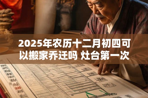 2025年农历十二月初四可以搬家乔迁吗 灶台第一次开火讲究