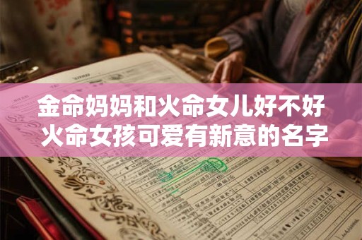 金命妈妈和火命女儿好不好 火命女孩可爱有新意的名字