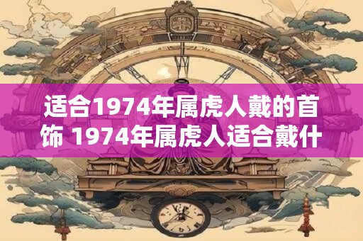 适合1974年属虎人戴的首饰 1974年属虎人适合戴什么样的首饰