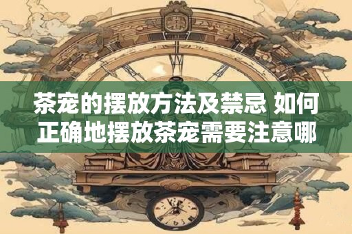 茶宠的摆放方法及禁忌 如何正确地摆放茶宠需要注意哪些禁忌