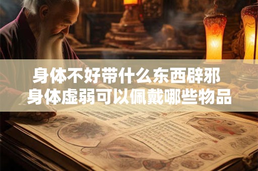 身体不好带什么东西辟邪 身体虚弱可以佩戴哪些物品辟邪