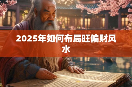 详细阅读:2025年如何布局旺偏财风水 2025年如何布局旺偏财风水