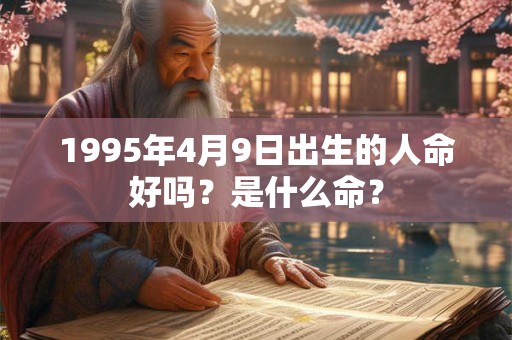 1995年4月9日出生的人命好吗？是什么命？