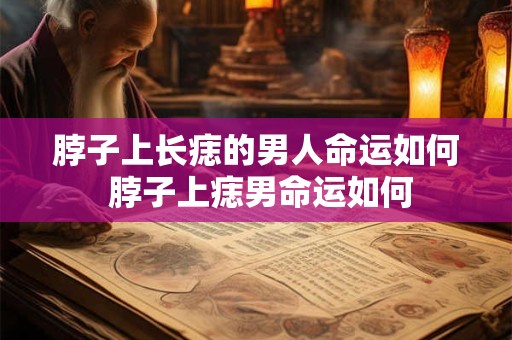 脖子上长痣的男人命运如何 脖子上痣男命运如何