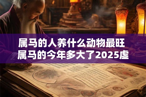 属马的人养什么动物最旺 属马的今年多大了2025虚岁