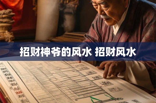 招财神爷的风水 招财风水