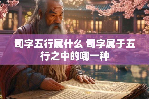 司字五行属什么 司字属于五行之中的哪一种