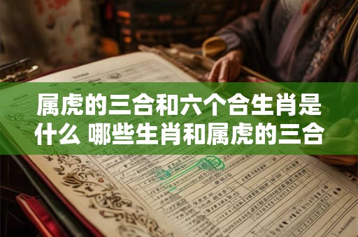 属虎的三合和六个合生肖是什么 哪些生肖和属虎的三合和六个合合作默契