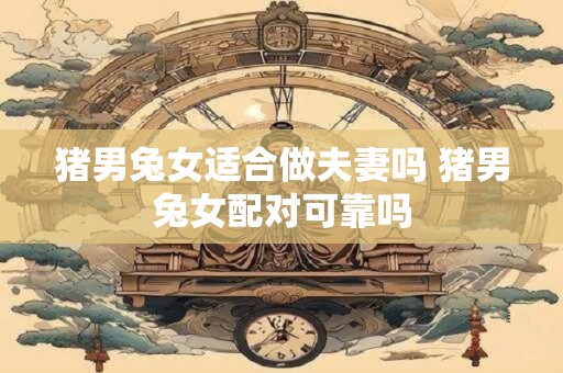 猪男兔女适合做夫妻吗 猪男兔女配对可靠吗