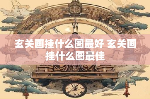 玄关画挂什么图最好 玄关画挂什么图最佳