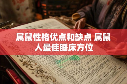 属鼠性格优点和缺点 属鼠人最佳睡床方位 属鼠性格优点和缺点 属鼠人最佳睡床方位