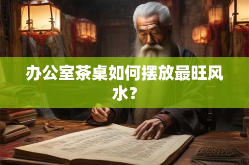 办公室茶桌如何摆放最旺风水？