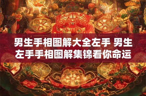 男生手相图解大全左手 男生左手手相图解集锦看你命运如何