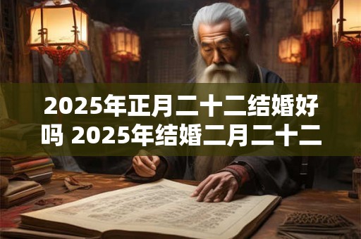 2025年正月二十二结婚好吗 2025年结婚二月二十二可行吗