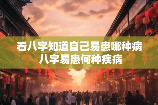 看八字知道自己易患哪种病 八字易患何种疾病