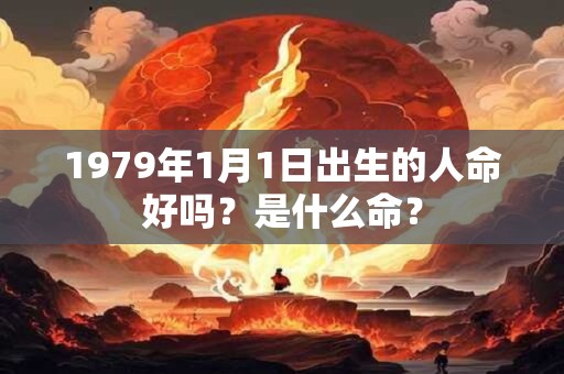 1979年1月1日出生的人命好吗？是什么命？