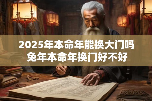 2025年本命年能换大门吗 兔年本命年换门好不好