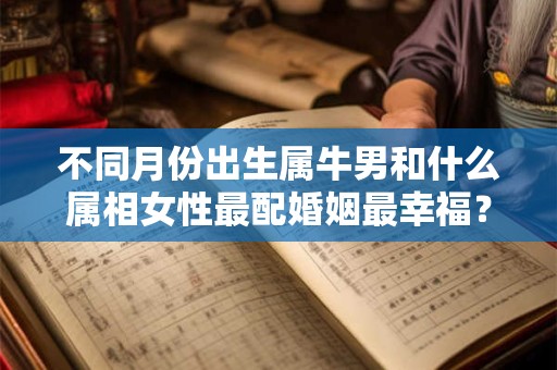 不同月份出生属牛男和什么属相女性最配婚姻最幸福？