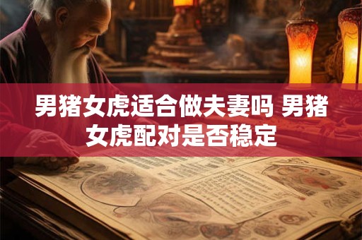 男猪女虎适合做夫妻吗 男猪女虎配对是否稳定