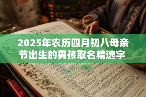 2025年农历四月初八母亲节出生的男孩取名精选字 男孩朝气蓬勃的名字