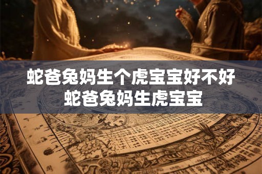 蛇爸兔妈生个虎宝宝好不好 蛇爸兔妈生虎宝宝 蛇爸兔妈生个虎宝宝好不好 蛇爸兔妈生虎宝宝