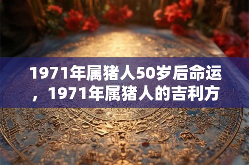 1971年属猪人50岁后命运，1971年属猪人的吉利方位