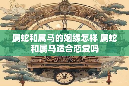 属蛇和属马的姻缘怎样 属蛇和属马适合恋爱吗 属蛇和属马的姻缘怎样 属蛇和属马适合恋爱吗