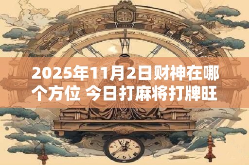2025年11月2日财神在哪个方位 今日打麻将打牌旺运方位