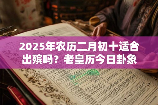 2025年农历二月初十适合出殡吗？老皇历今日卦象