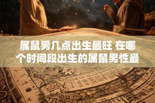 属鼠男几点出生最旺 在哪个时间段出生的属鼠男性最具有吉利气息