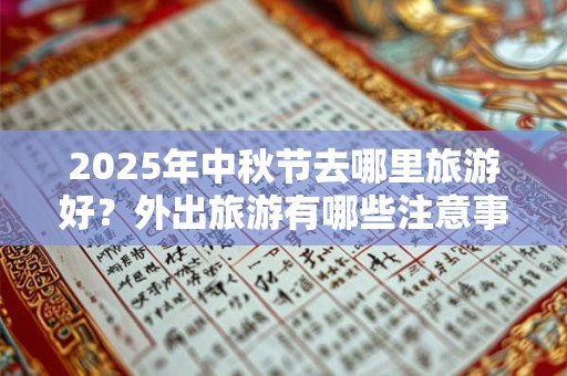 2025年中秋节去哪里旅游好？外出旅游有哪些注意事项？