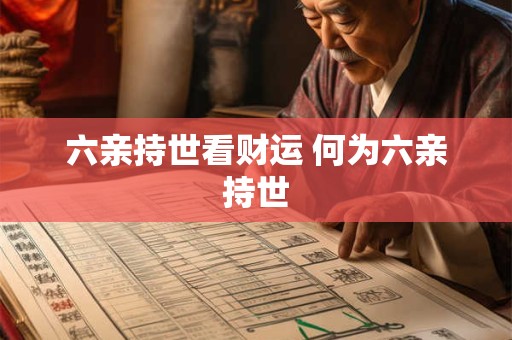 六亲持世看财运 何为六亲持世