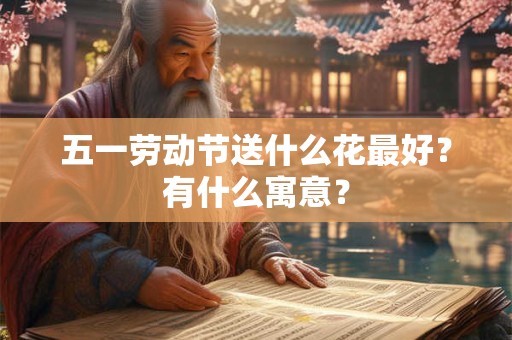 五一劳动节送什么花最好？有什么寓意？