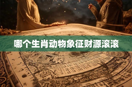 哪个生肖动物象征财源滚滚