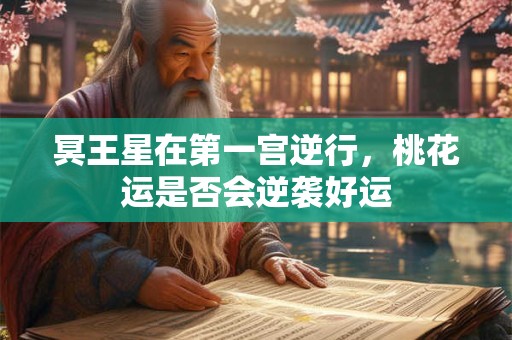 冥王星在第一宫逆行，桃花运是否会逆袭好运