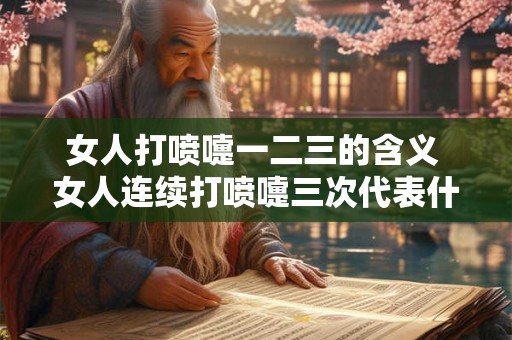 女人打喷嚏一二三的含义 女人连续打喷嚏三次代表什么意思