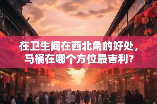 在卫生间在西北角的好处，马桶在哪个方位最吉利？
