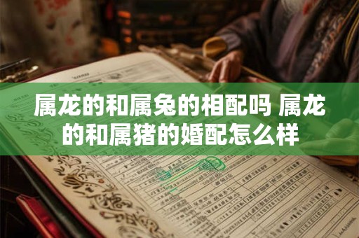 属龙的和属兔的相配吗 属龙的和属猪的婚配怎么样