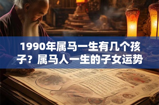 1990年属马一生有几个孩子？属马人一生的子女运势