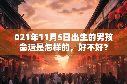 021年11月5日出生的男孩命运是怎样的，好不好？