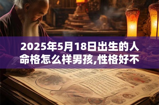 2025年5月18日出生的人命格怎么样男孩,性格好不好