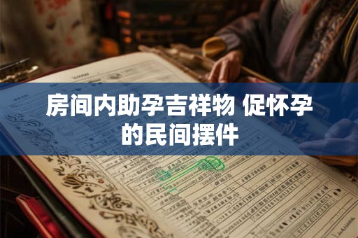 房间内助孕吉祥物 促怀孕的民间摆件