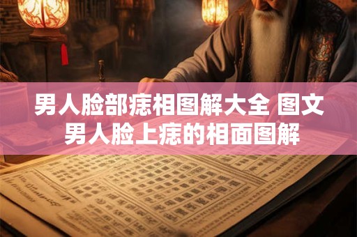 男人脸部痣相图解大全 图文 男人脸上痣的相面图解