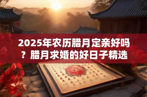 2025年农历腊月定亲好吗？腊月求婚的好日子精选