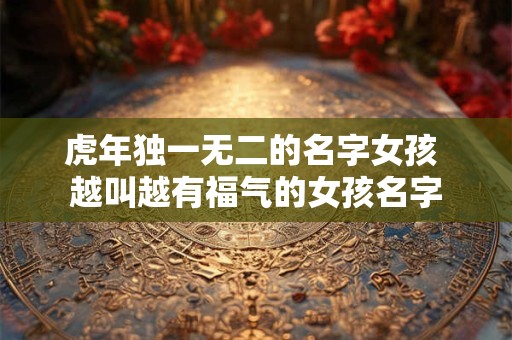 虎年独一无二的名字女孩 越叫越有福气的女孩名字