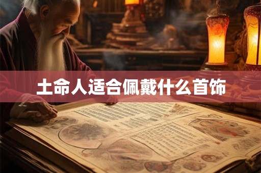 土命人适合佩戴什么首饰