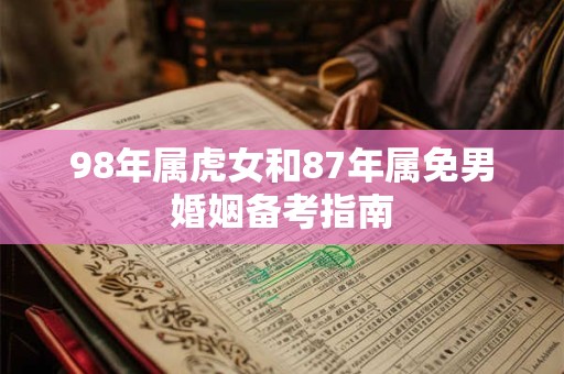 98年属虎女和87年属免男婚姻备考指南